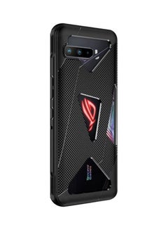 ماركة غير محددة غطاء لهاتف أسوس ROG 3. غطاء حماية مرن ورفيع للغاية ومضاد للسقوط وممتص للصدمات مصنوع من السيليكون والبولي يوريثان الحراري أسود 