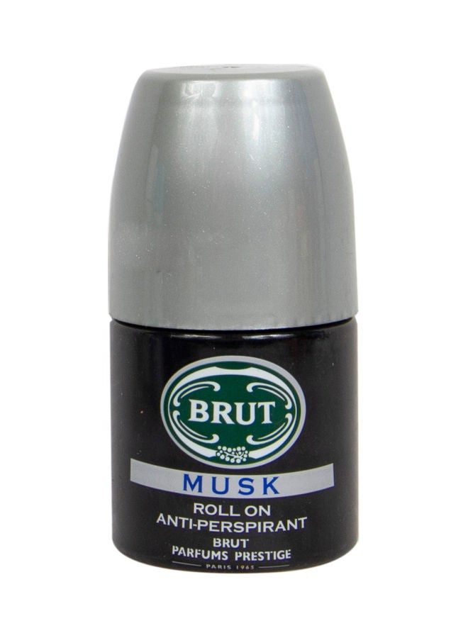 BRUT Anti-Perspirant Roll On Musk Black 50ml 