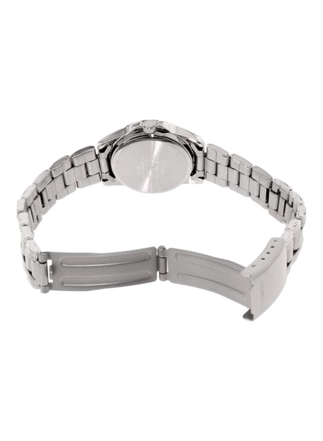 Men's Water Resistant Analog Watch MTP-1215A-2A2DF - 43 mm - Silver
