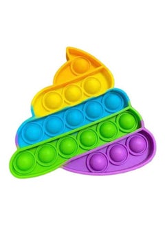 Generic Cartoon Shape Push Bubble Silicone Reusable Toy 