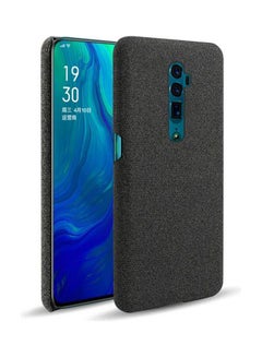 For Oppo Reno 10X Zoom Phone Case Cloth Fiber Black