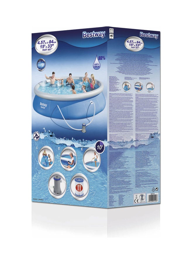 بست واي بركة سباحة سريعة التركيب 457 x 84سم - Image 4