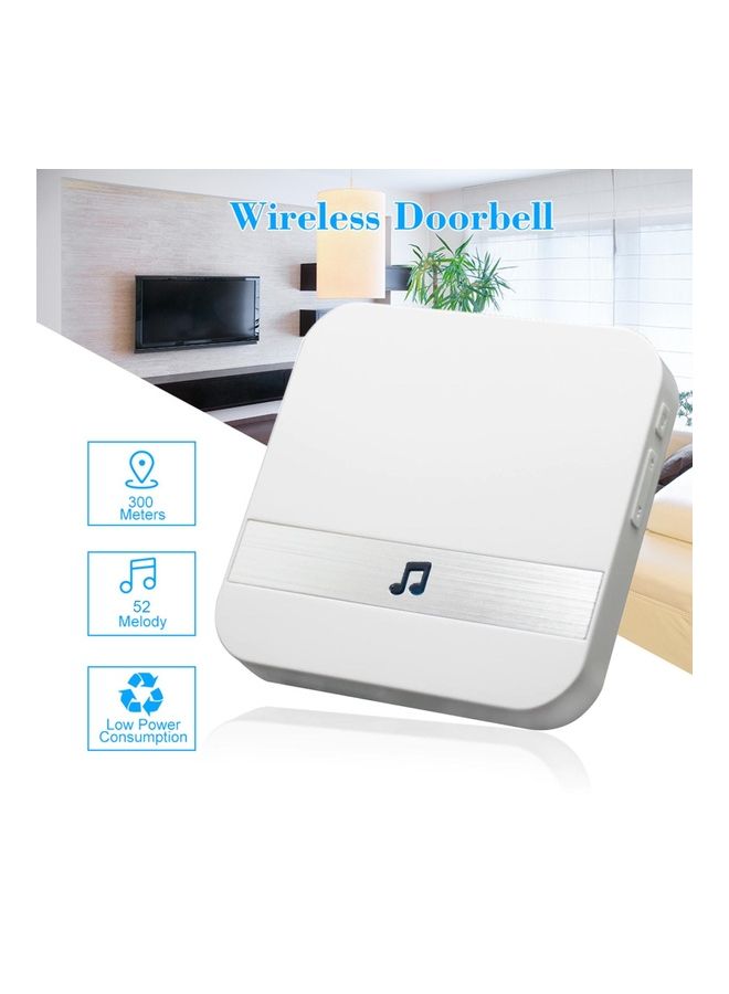 Wireless Doorbell Chime White - Image 2