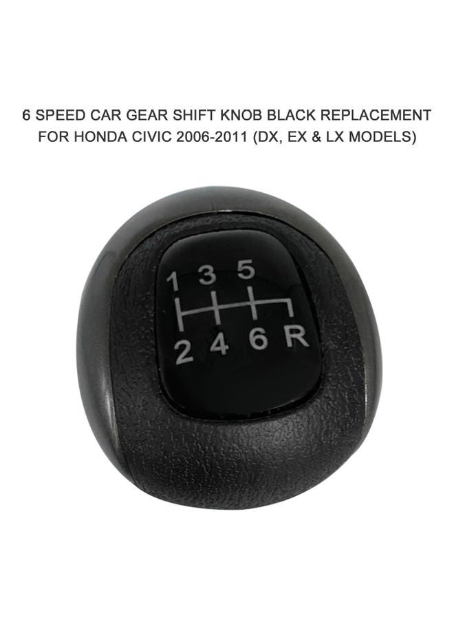 Generic - 6-Speed Car Gear Knob - Image 1