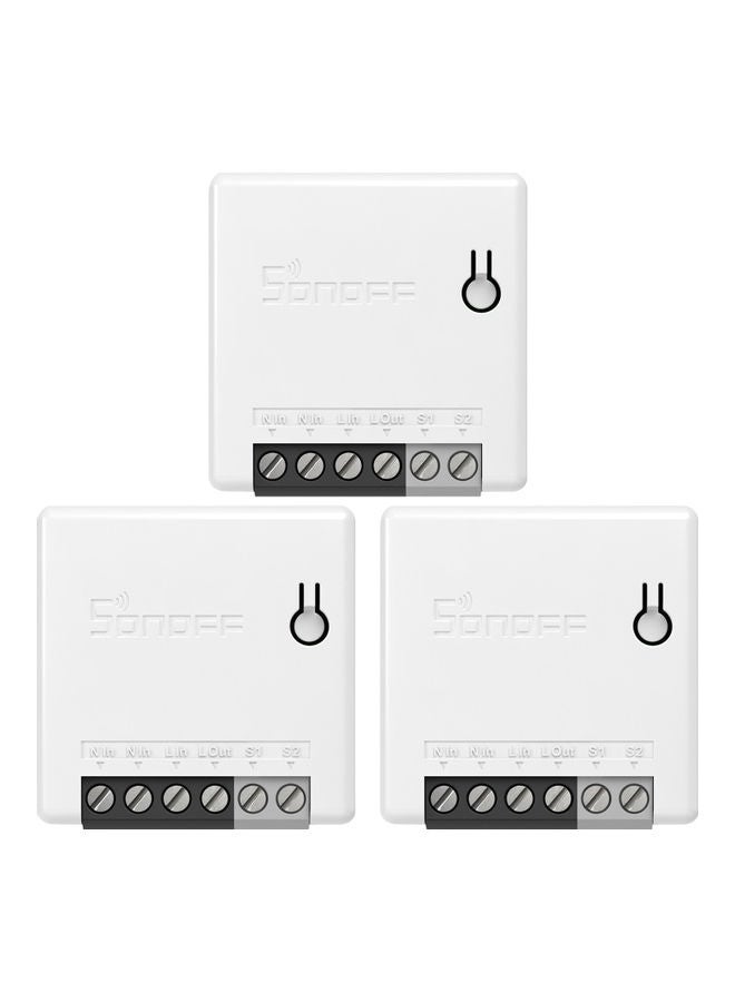 SONOFF 3-Piece Switch Set White - Image 1
