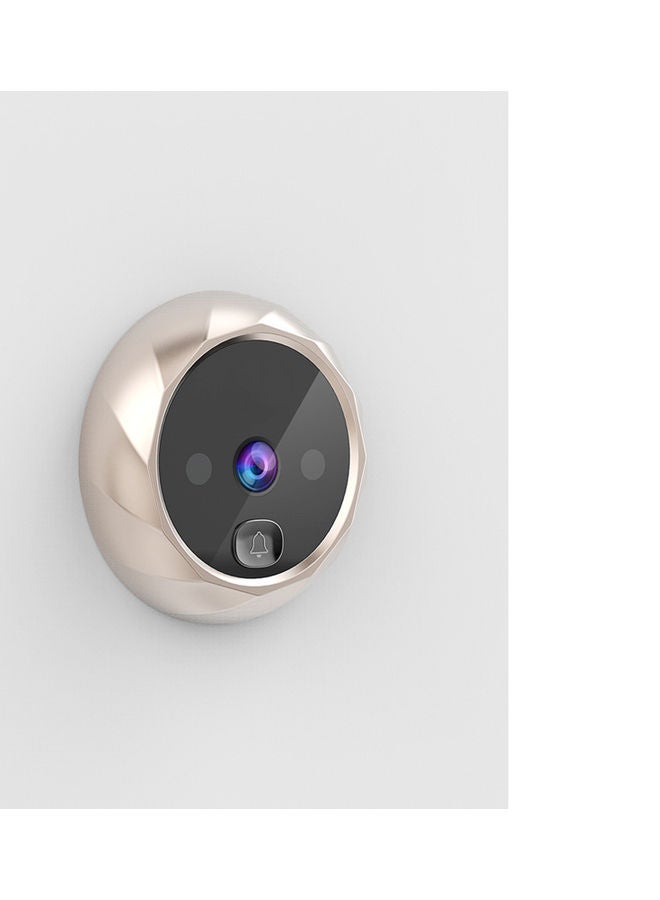 Generic - Doorbell Intercom System With Monitoring Camera Rose Gold/Black - Image 1