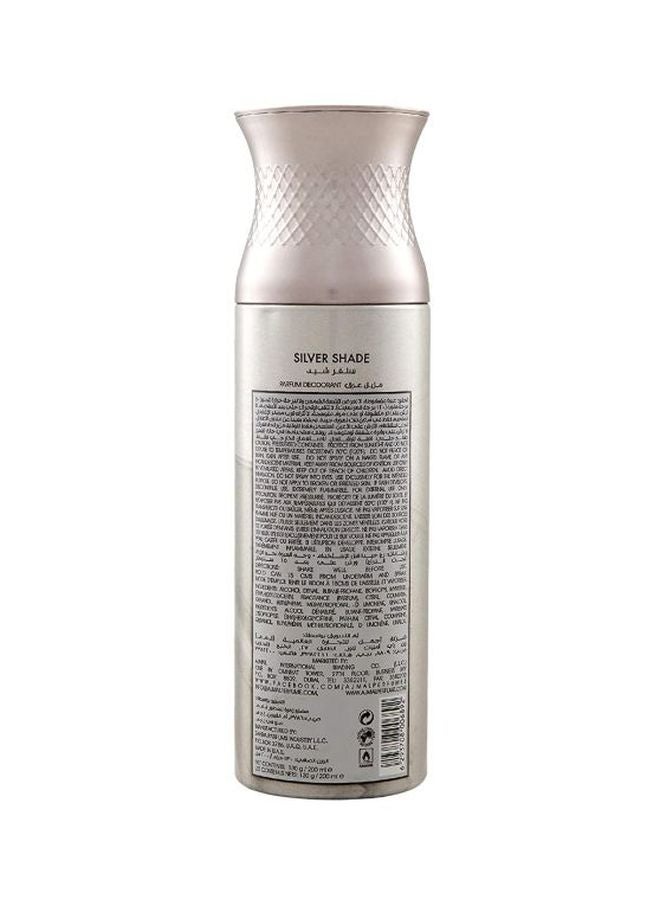 Ajmal Silver Shade Deodorant Spray 200ml  - Image 2