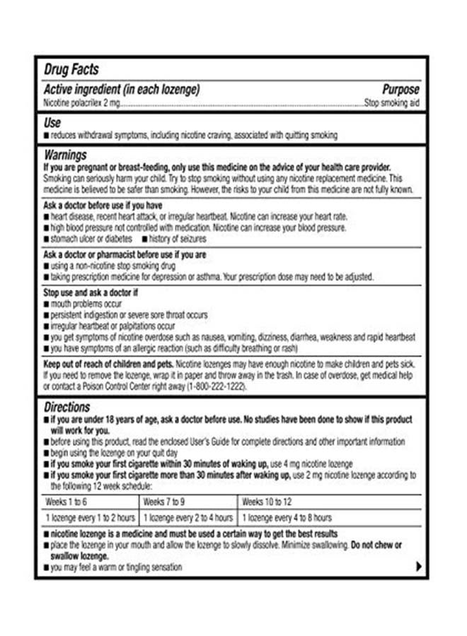 wellness basics Mini Nicotine Lozenge- Mint Flavor 2mg - Image 3