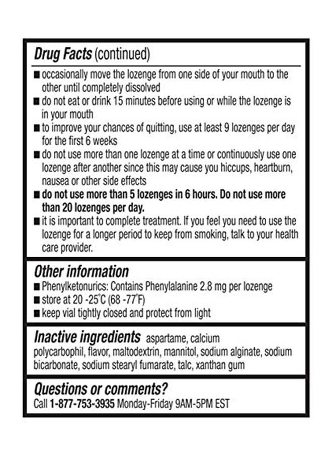 wellness basics Mini Nicotine Lozenge- Mint Flavor 2mg - Image 4