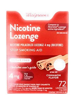 Nicotine lozenges Cinnamon Flavour 4 mg