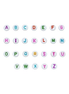 asmat 26-Piece Alphabet Acrylic Bead Set  - Image 1