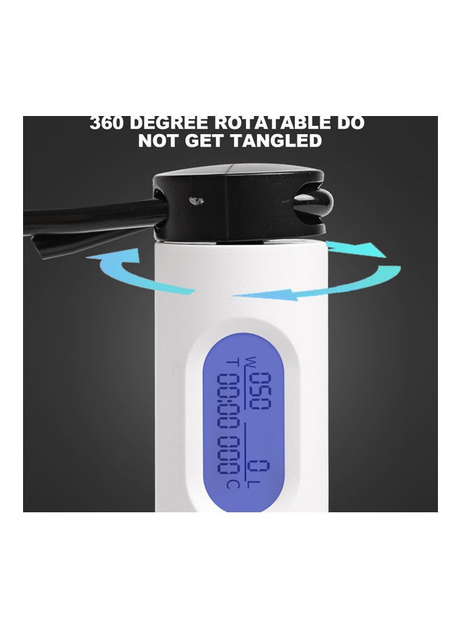 KKmoon Adjustable LED Ropeless Skipping Device 24.8x13x4cm - Image 4