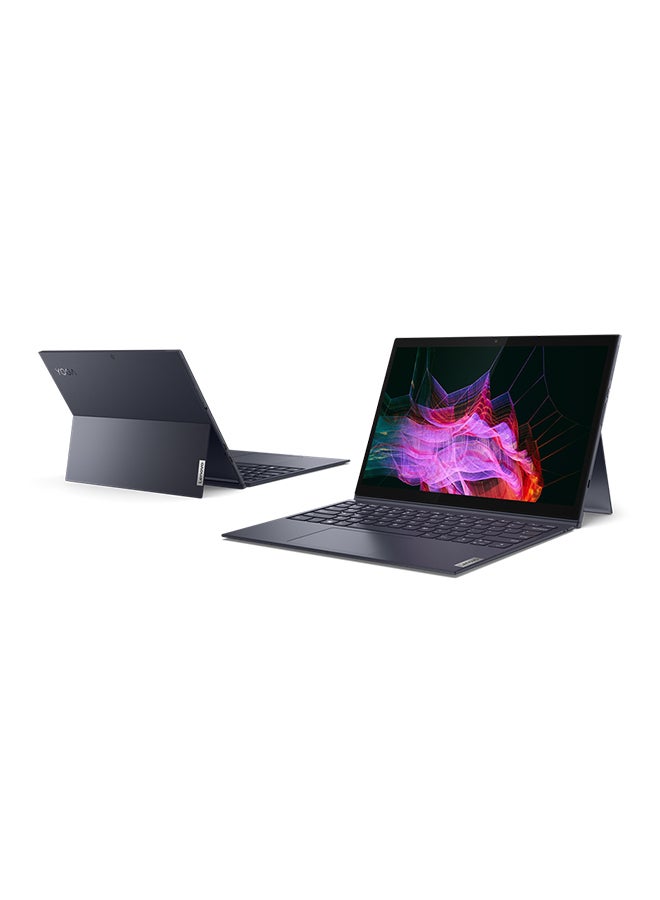 Lenovo - Yoga Duet 7 2-In -1 Laptop With 13-Inch WQHD Touch Display, Core i7 Processor/16GB RAM/512GB SSD/Integrated Intel UHD Graphics/ Eng-Arb KB/Win10 English/Arabic Grey - Image 1