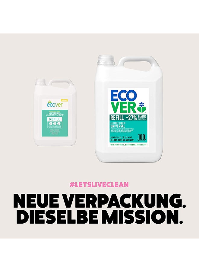 ecover - Universal Laundry Liquid Refill Honeysuckle And Jasmine 5Liters - Image 1
