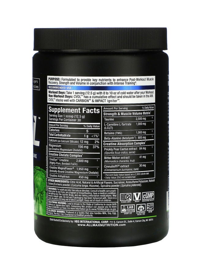 AllMax Nutrition - Post CVOL Coconut Lime Mojito - Image 1
