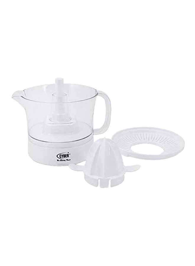 Cyber Electric Citrus Juicer 25 Watts With 500ML Capacity 500 ml 25 W CYCJ-3016 White/Clear - Image 3