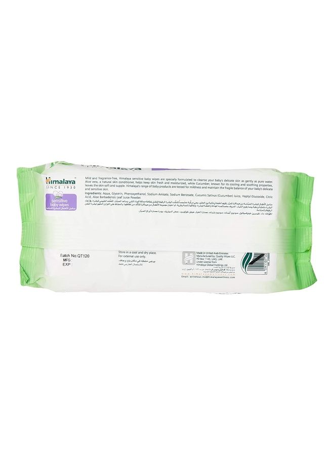 Pack Of 4 Sensitive Baby Wipes, (224 Count) - v1624285373/N48478880A_3