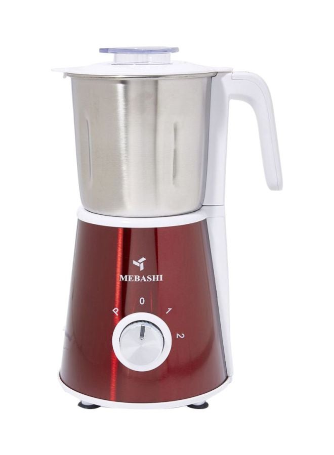 Mebashi Coffee Grinder 450.0 W ME-CG2285SR Red/White/Silver  - Image 1