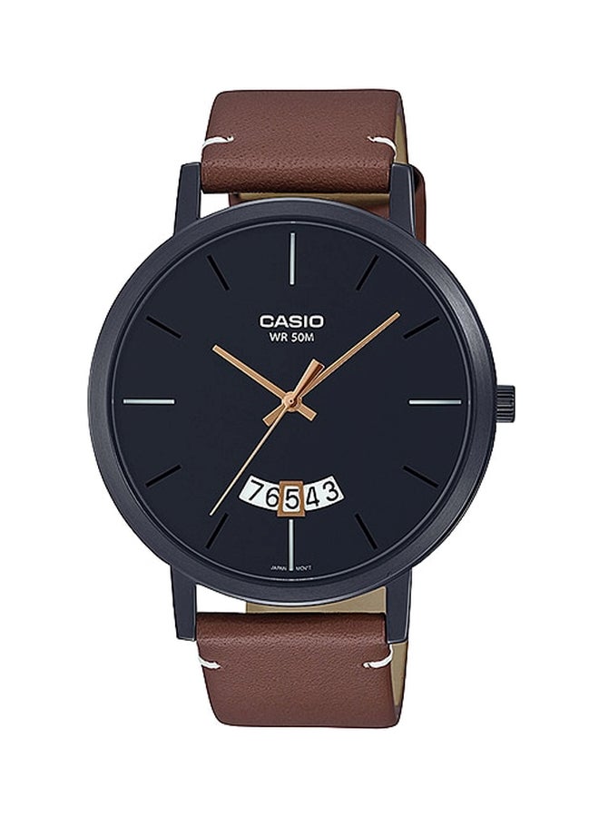 CASIO Men's Wrist Watch MTP-B100BL-1EVDF - Image 1