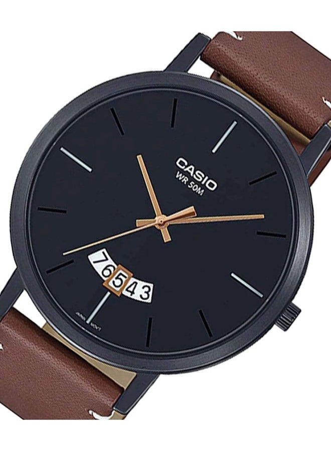 CASIO Men's Wrist Watch MTP-B100BL-1EVDF - Image 2