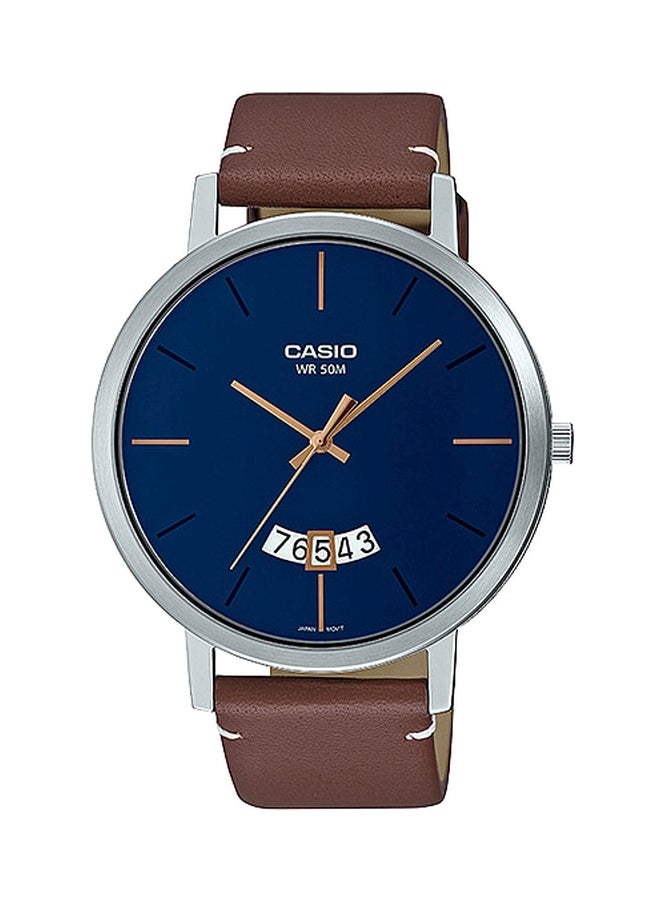 CASIO Men's Wrist Watch MTP-B100L-2EVDF - 51 mm - Brown  - Image 1