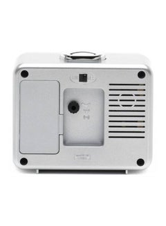 CASIO Analog Alarm Table Clock Silver 90x107x60mm  - Image 2