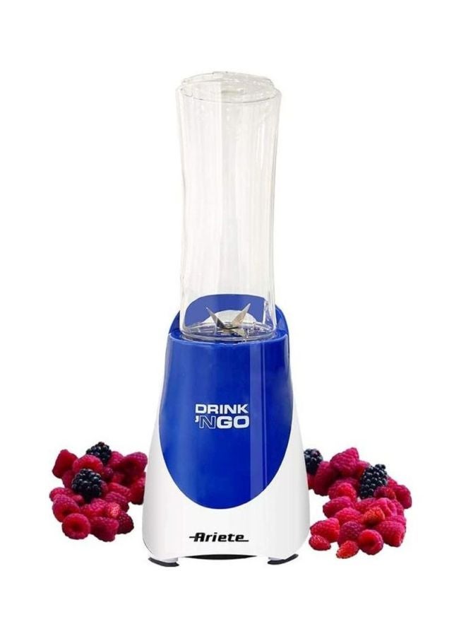 Ariete Drink N Go Smoothie Blender 570.0 ml 300.0 W ART563-BL Blue/White/Clear - Image 3