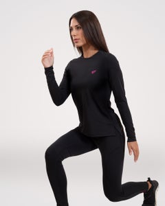 Magma Casual Slim T-Shirt For Women Black  - Image 5