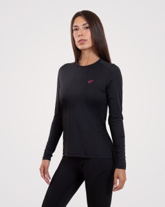 Magma Casual Slim T-Shirt For Women Black  - Image 3