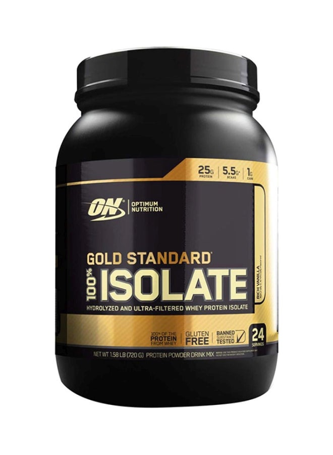 Optimum Nutrition - Gold Standard Protein Isolate - Rich Vanilla - Image 1