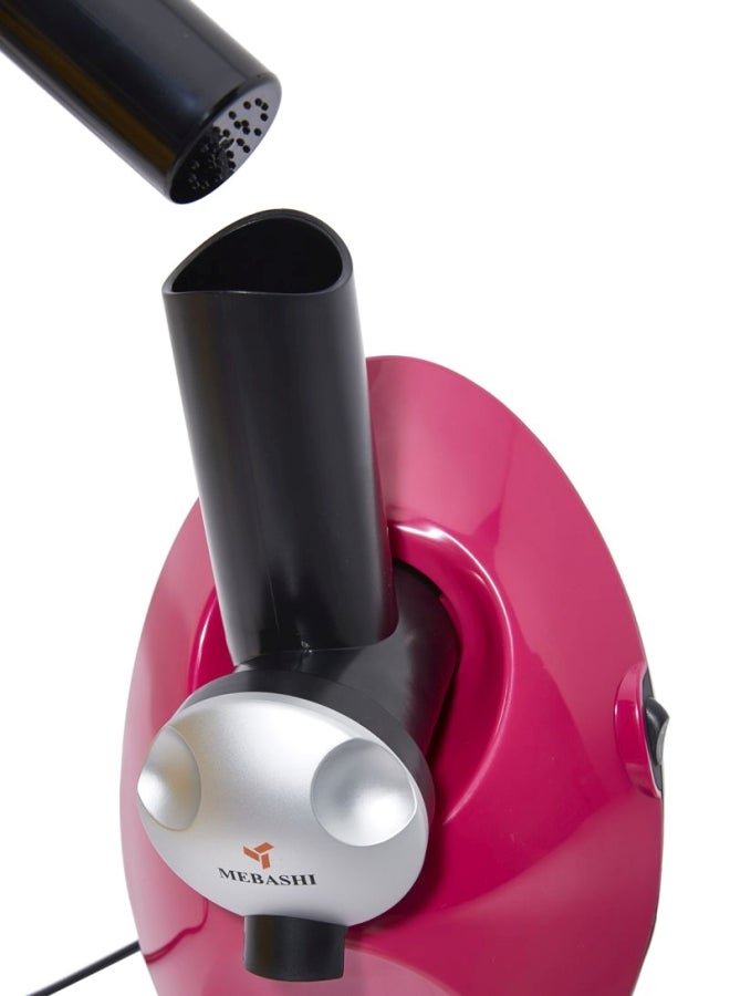 Mebashi - Electric Fruit Dessert Maker 150W 0.5 L 150.0 W ME-FDM1001 Pink/Black/Silver - Image 1