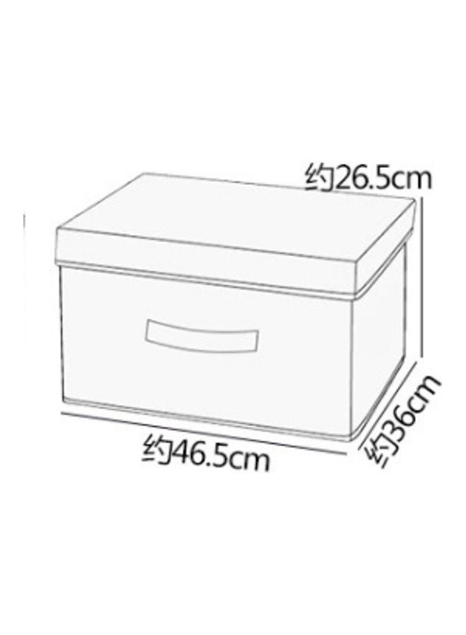 Closet Organizer Storage Box White/Grey