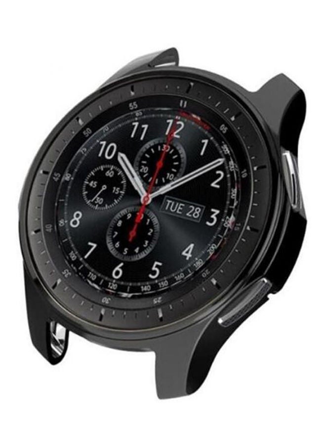 Case Fit For Samsung Galaxy Watch 46Mm Heavyduty Shockproof Protective Cover Armor Guard Shield Saver Lifetime Protection Black  - Image 3