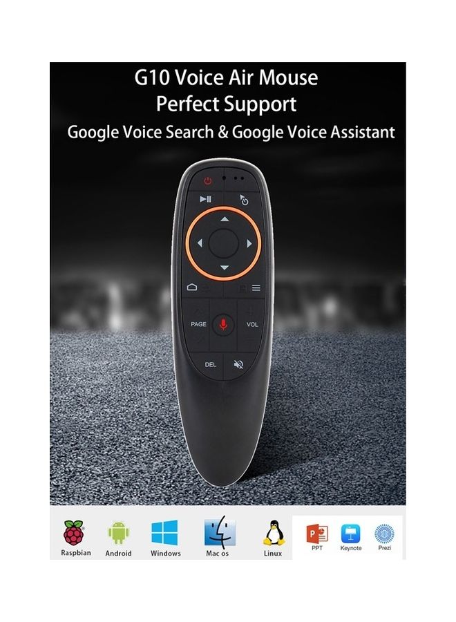 G10 Air Mouse Remote Control Black - Image 4