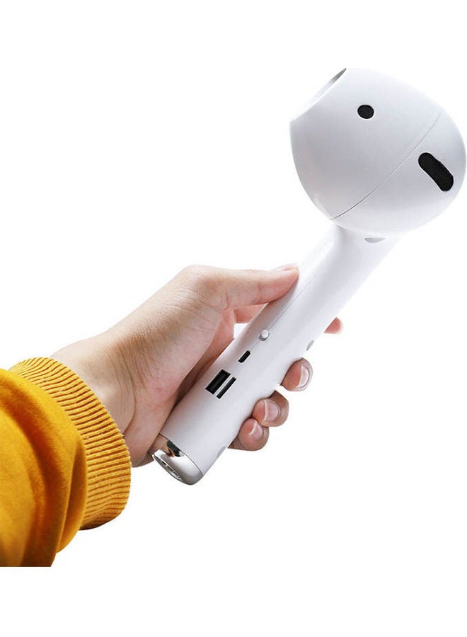 Generic - Blutooth Portable Speaker Mk-101-White White - Image 1