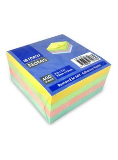 Maxi 400-Piece Self-Adhesive Sticky Notes Multicolour 