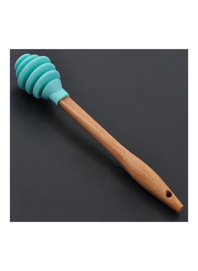 Non-stick Silicone Honey Splash Stick Brown/Blue  - Image 2
