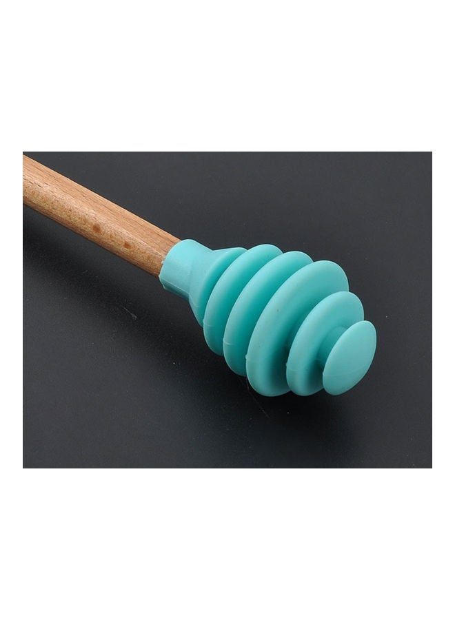 Non-stick Silicone Honey Splash Stick Brown/Blue  - Image 4