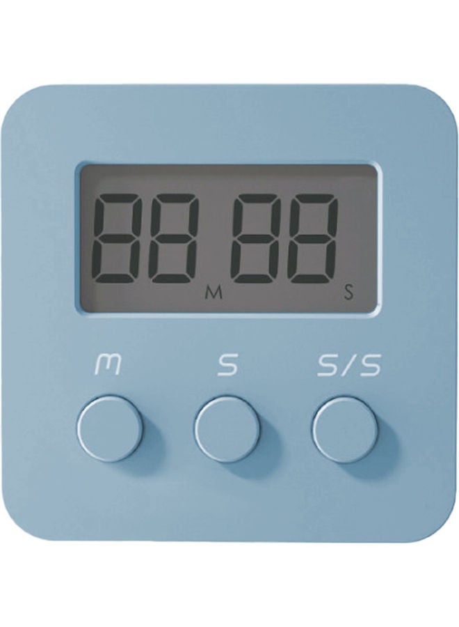 Loud Sound Magnetic Back Kitchen Timer Blue  - Image 1
