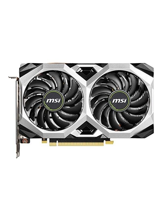 MSI - GeForce GTX 1660 Super Ventus XS OC 6GB 192-Bit GDDR6 Graphics Card Black/Silver - Image 1