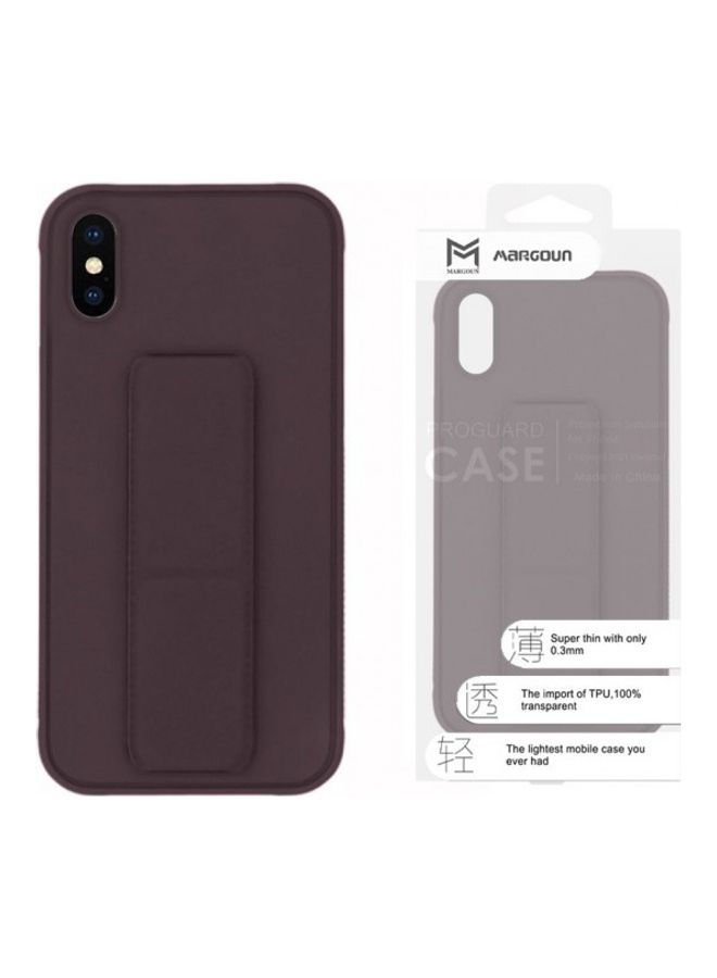 Protective Case For iPhone XS/X Maroon