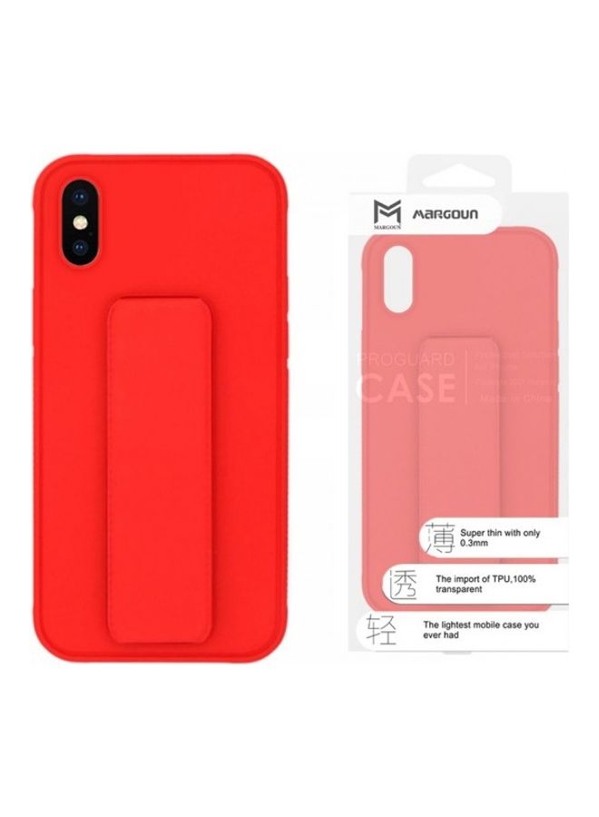 مارجون غطاء واقٍ لهواتف آيفون Xs/X أحمر - Image 2