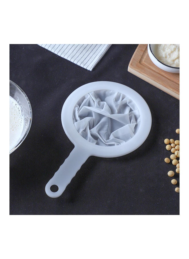 Mesh Strainer Ultra Fine Soy Milk Filter White