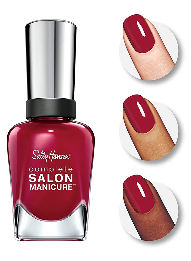 Sally Hansen Complete Salon Manicure Nail Polish Red Handed  - Image 3