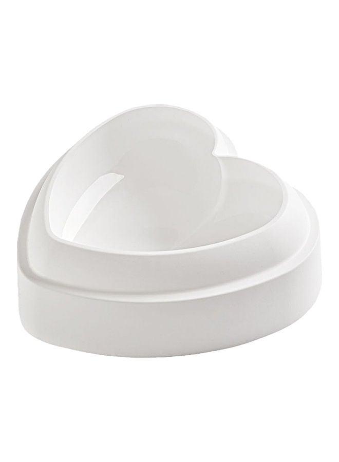 Heart Cake Mould White  - Image 1
