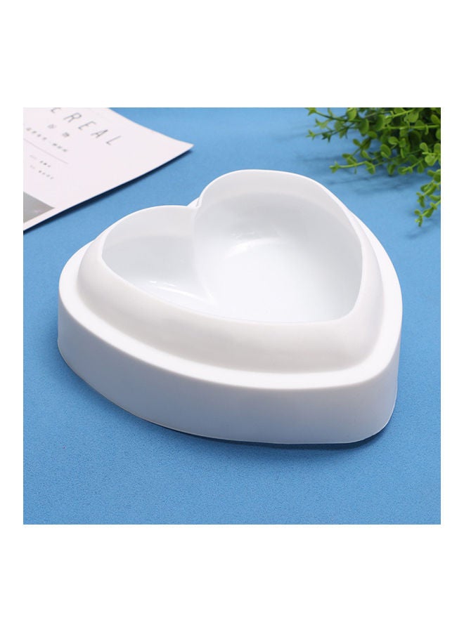 Heart Cake Mould White  - Image 4