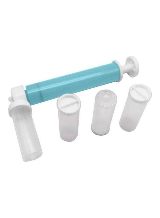 1-Set Cake Airbrush Dusting Sprayer Blue/White - Image 1