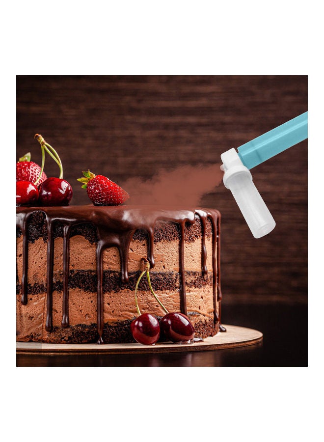 1-Set Cake Airbrush Dusting Sprayer Blue/White - Image 2