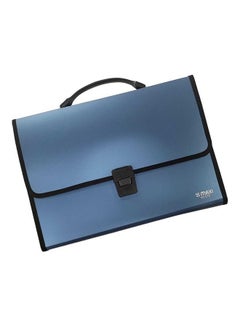 Maxi Document Bag With Handle Blue 