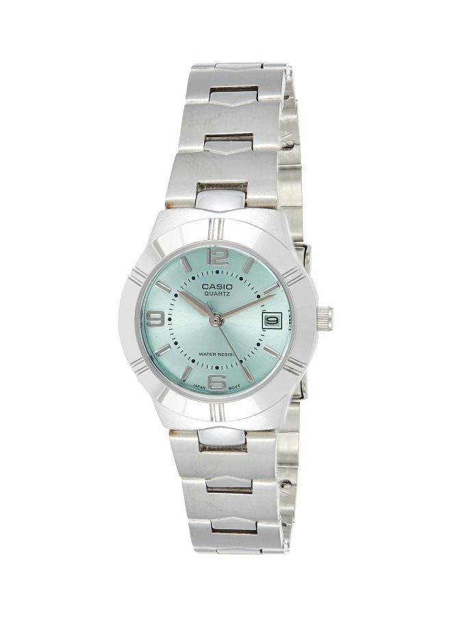 CASIO Women's Stainless Steel Analog Wrist Watch LTP-1241D-3ADF  - Image 1